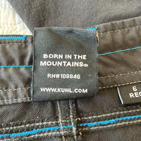 Kuhl Women’s Convertible/Zip-Off Pants/Shorts, Black, 6 Pockets, Hiking, Size 6 - Picture 14 of 16